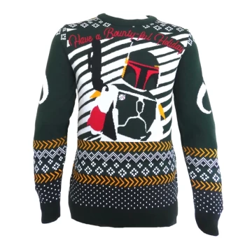 Image of Star Wars - Boba Bounty-ful Unisex Christmas Jumper Medium