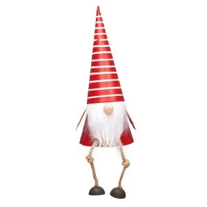 Image of Sass & Belle Sitting Santa Gnome with Dangling Legs