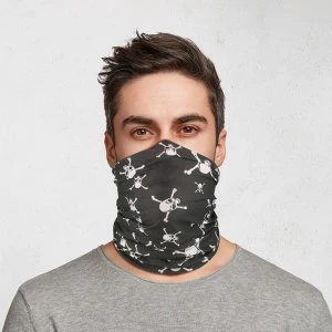 Image of Skull and Cross Bone Pirate Neck Scarf Face Covering