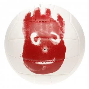 Image of Wilson Mr Wilson Castaway Volleyball - White/Red
