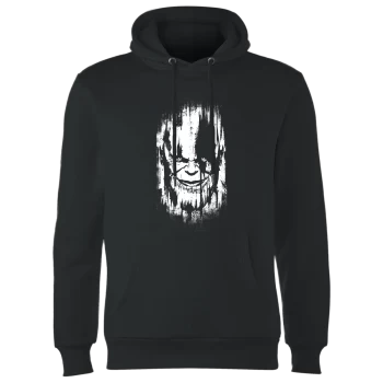 Image of Marvel Avengers Infinity War Thanos Face Hoodie - Black - S