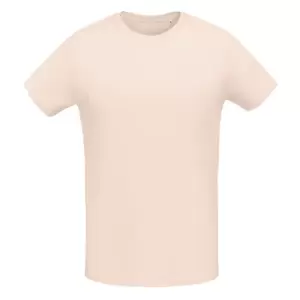 Image of SOLS Mens Martin T-Shirt (S) (Creamy Pink)