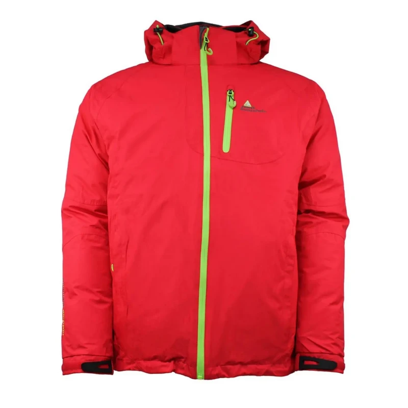 Image of Peak Mountain 3 in 1 ski jacket Peak Mountain Cixi Rouge Male XL CIXI/M-XXL/FLG-ROUGE