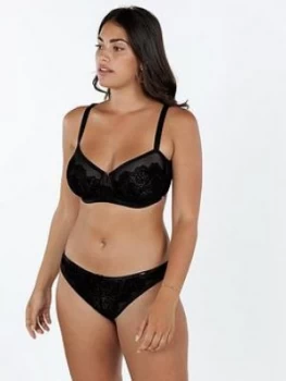 Image of Dorina Robin Non Padded Balcony Bra - Black