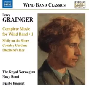 Image of Percy Grainger Complete Music for Wind Band - Volume 1 by Percy Grainger CD Album