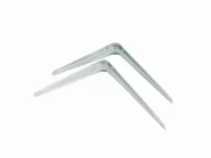 Image of Fixman 159392 London Grey Shelf Bracket Display Box 20pce 250 x 200mm