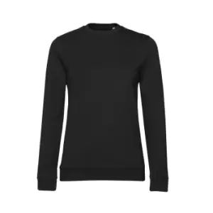 Image of B&C Womens/Ladies Set-in Sweatshirt (XXL) (Black)