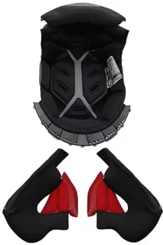 Image of LS2 FF900 Valiant II Inner Lining & Cheek Pads, black, Size XL, black, Size XL