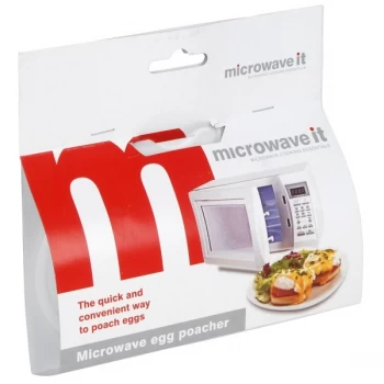 Image of Microwave It Egg Poacher white