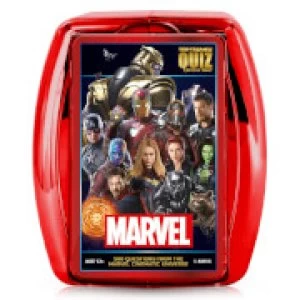 Image of Top Trumps Quiz Game - Marvel Cinematic Universe Edition