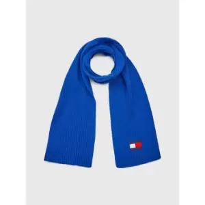 Image of Tommy Hilfiger Big Flag Scarf - Blue