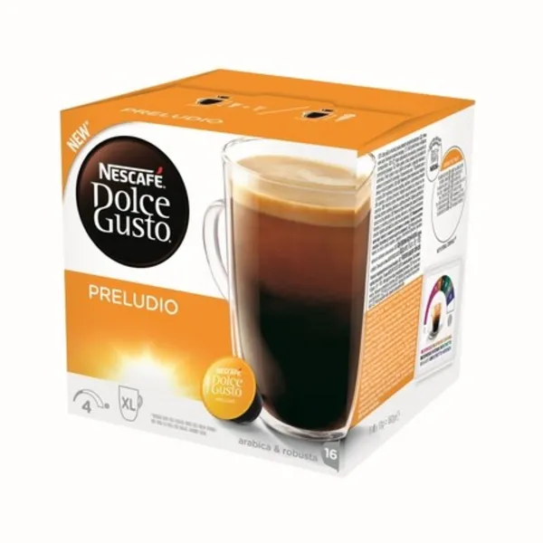 Image of Nescafe Dolce Gusto Preludio Coffee 16 Pods