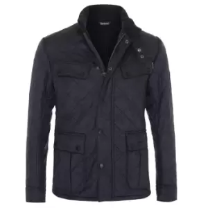 Image of Barbour Ariel Polarquilt Quilted Jacket In Navy - Size M