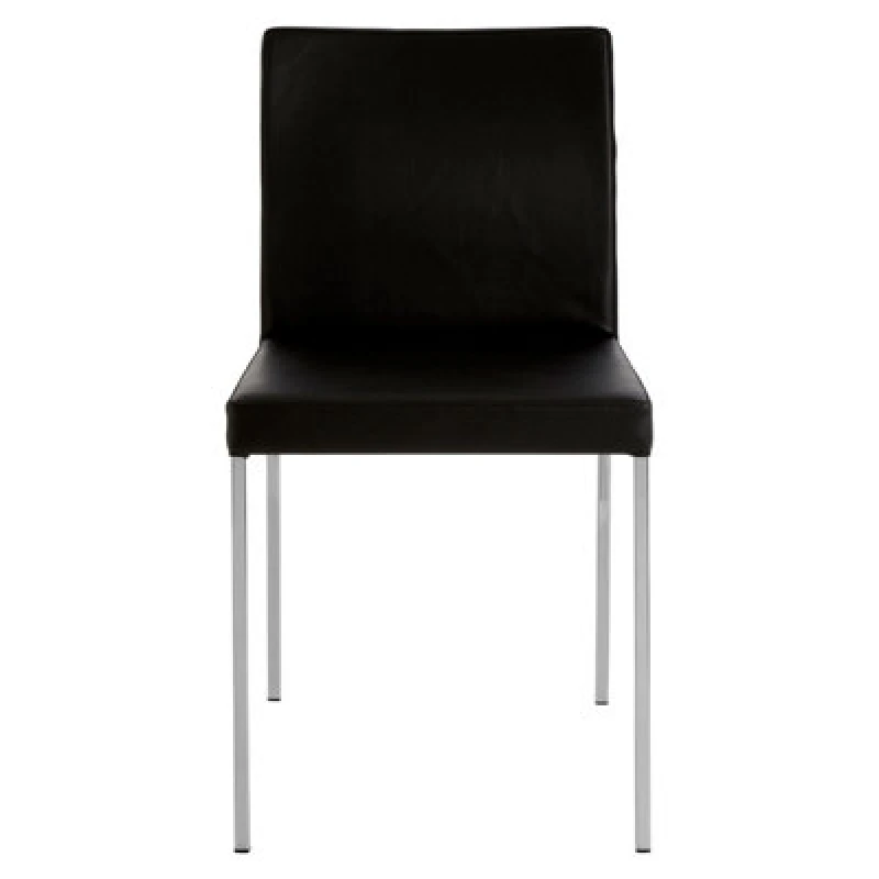 Image of Premier Housewares Pair Of Lago Black Chairs Black