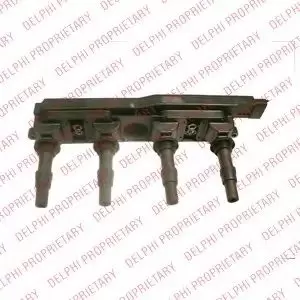 Image of Delphi GN10198-12B1 Ignition Coil 12 V