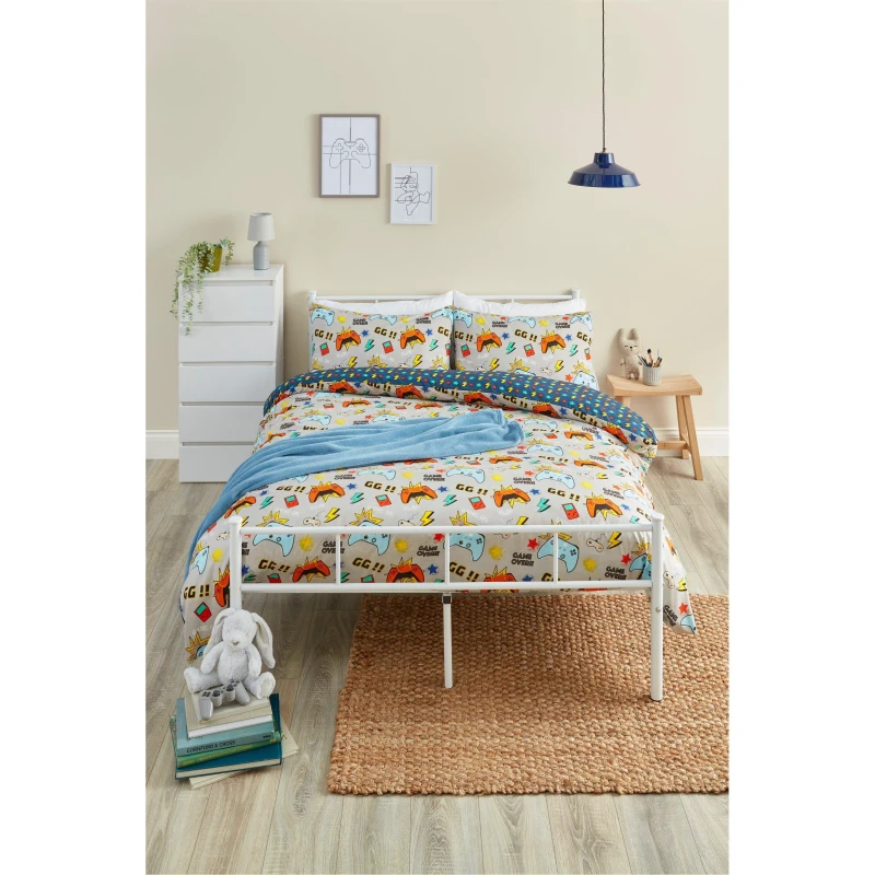 Image of Homelife Game Time Duvet Set - Multi Multi Double
