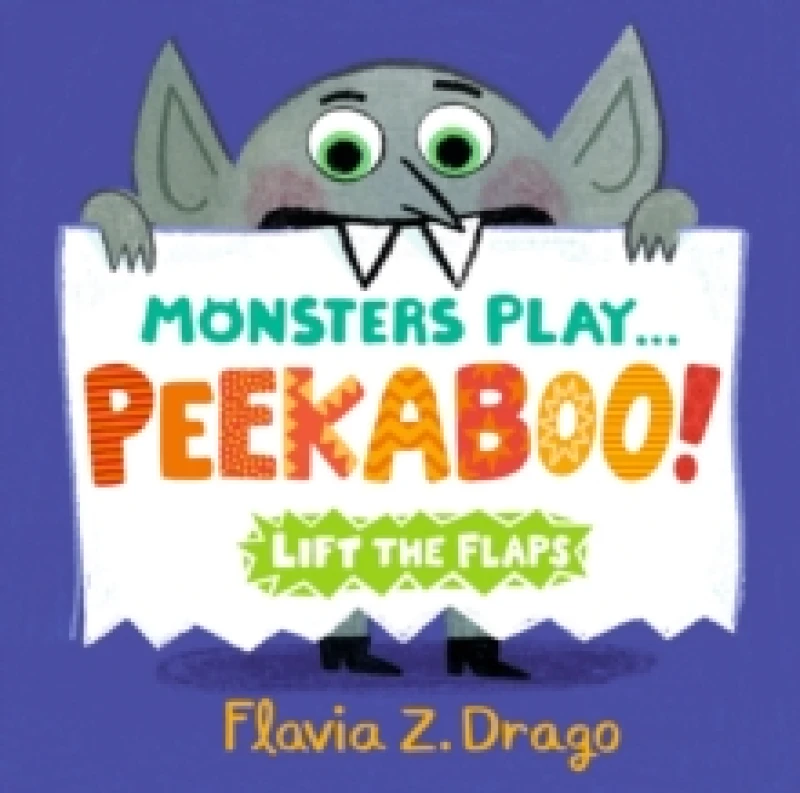 Image of Flavia Z. Drago Monsters Play... Peekaboo! Book Multi unisex