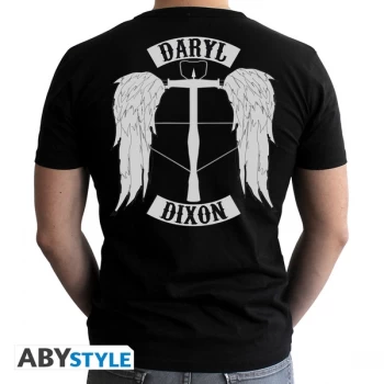 Image of The Walking Dead - Daryl Mans Medium T-Shirt - Black
