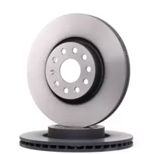 Image of TRW Brake disc DF4464S Brake rotor,Brake discs VW,AUDI,SKODA,Golf V Schragheck (1K1),TOURAN (1T1, 1T2),Passat Variant (3C5),GOLF VI (5K1)