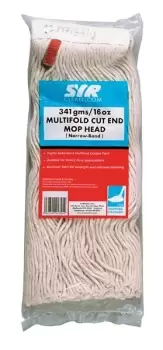 Image of Kentucky Hygiene Mop Head - Blue - 16oz 191290B CLEENOL