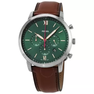 Image of Fossil Men Neutra Chronograph Luggage Leather Watch