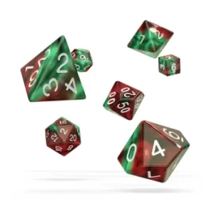 Image of Oakie Doakie Dice RPG Set Gemidice (Bloody Jungle)