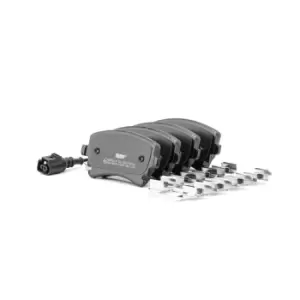 Image of FERODO Brake pad set VW FVR1644 4E0698451,4E0698451A,4F0698451K 7E0698451,7E0698451A,7E0698451B,7H0698451,7H0698451A,7H0698451B,7H0698451C,JZW698451K