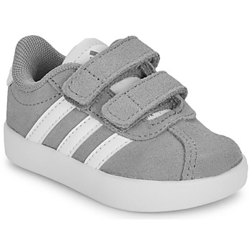 Image of adidas VL COURT 3.0 CF I boys's Children's Shoes (Trainers) in Grey