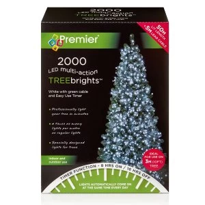 Image of Premier Decorations 2000 M-A LED TreeBrights Timer - White