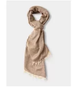 Image of Joe Browns Stone River Woven Scarf - Gold, Men