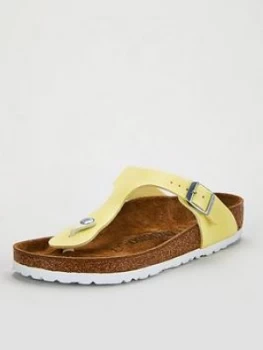 Image of Birkenstock Gizeh Toe Post Vegan Flip Flop - Vanilla
