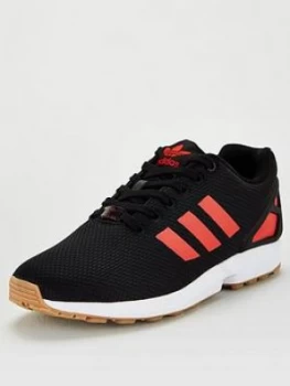 Image of Adidas Originals Zx Flux - Black/White/Red