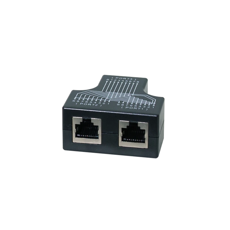 Image of LogiLink Cable sharing adapter. shielded T-adapter 1:1 parallel