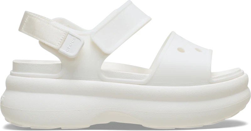 Image of Crocs Women Soho Y-Strap Sandals Chalk 9