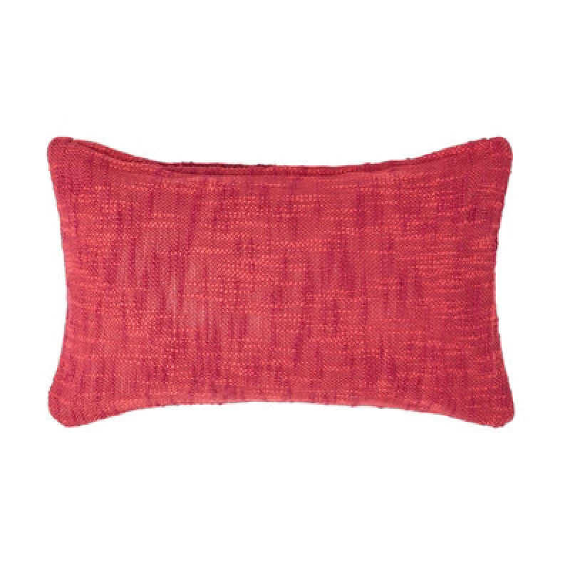 Image of Homescapes Nirvana Cotton Orange Rectangular Cushion Cover, 30 X 50 Cm