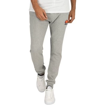 Image of Ellesse Ovest Logo Joggers mens Sportswear in Grey - Sizes UK XS,UK S,UK M,UK L,UK XL,UK XXL