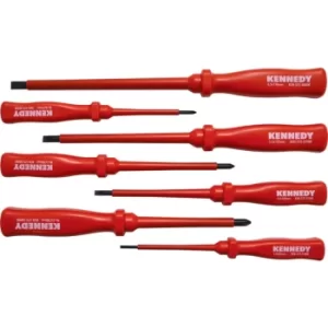 Image of Electricians Screwdriver Set, Set of 7