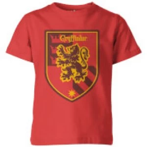 Image of Harry Potter Gryffindor Red Kid's T-Shirt - 7-8 Years - Red