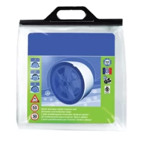 Image of Winter SnowGecko Socks Small White and Orange 385670