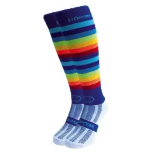 Image of Wacky Sox Sox Equestrian Diva Socks - Multi