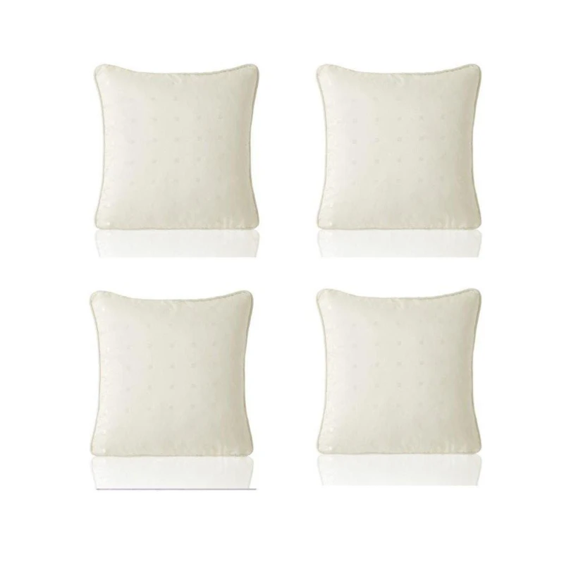 Image of Alan Symonds Semi Plain Dobby Square Geometric Woven Jacquard C Cream unisex 45x45cm