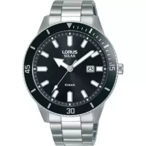 Image of Mens Lorus Solar Solar Powered Watch