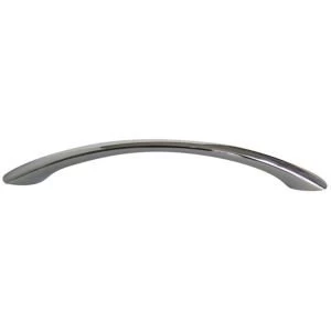 Image of BQ Satin Nickel Effect Bow Furniture Handle Pack of 6