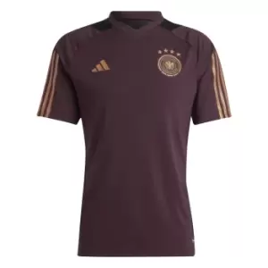 Image of 2022-2023 Germany Training Jersey (Shadow Maroon)