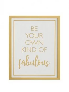 Image of Graham & Brown Fabulous Framed Wall Art