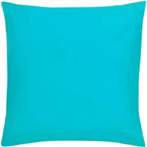 Image of Furn Wrap Plain 100% UV & Water Resistant Outdoor Cushion Cover, Aqua, 43 x 43 Cm