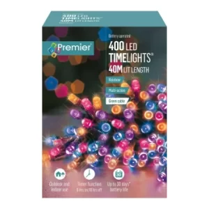 Image of Premier 400 Rainbow Battery Operated LED Lights