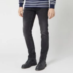 Image of Nudie Jeans Mens Grim Tim Slim Jeans - Concrete Black - W34/L32