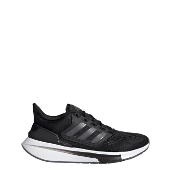 Image of adidas EQ21 Run Shoes Womens - Core Black / Grey Five / Grey