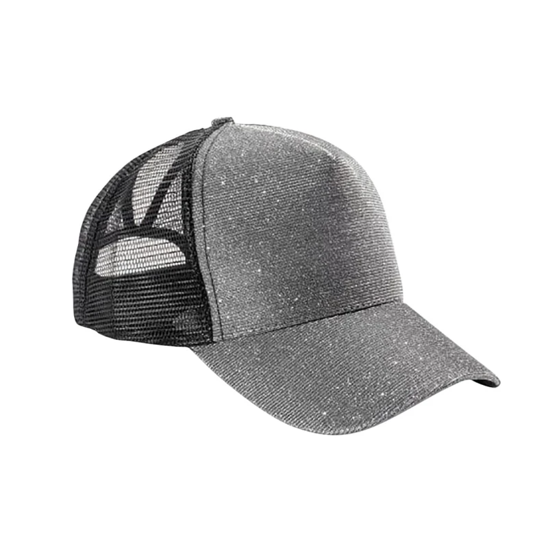 Image of Result Result Men Core New York Sparkle Cap in Silver Silver One Size Male 5059444126086